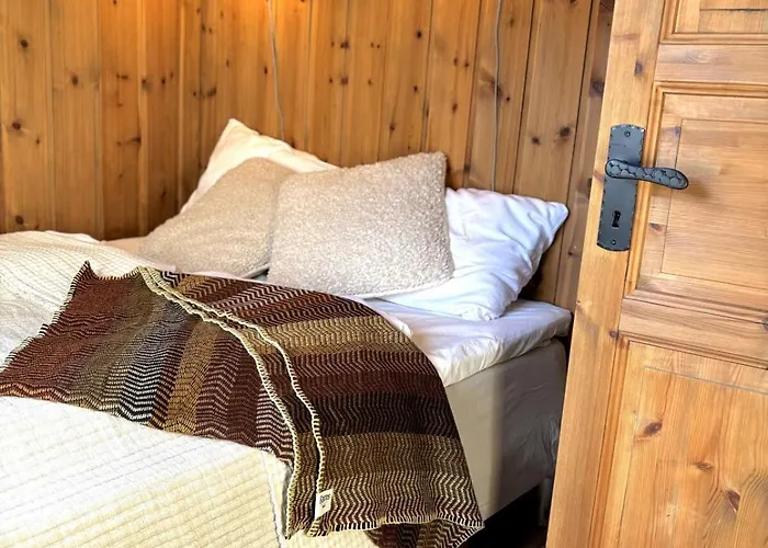 Tatil Evi Stallen - Koselig Lite Hus Pa Gardstun Skjåk