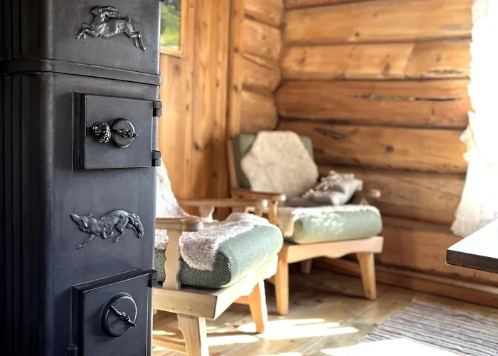 Stallen - Koselig Lite Hus Pa Gardstun Hébergement de vacances *